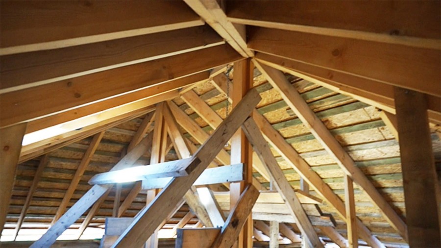 Вальмовая крыша: устройство стропильной системы и монтаж конструкции — Укрбио